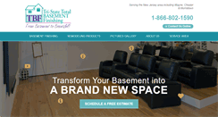 Desktop Screenshot of basementfinishingtristate.com